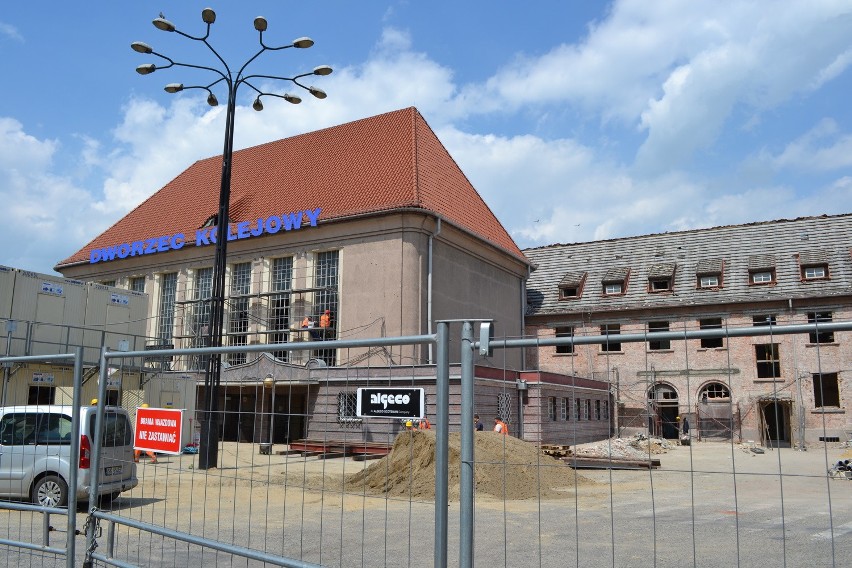 Trwa remont dworca kolejowego w Gliwicach