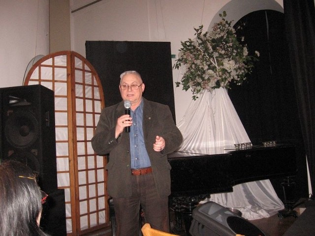 Wieslaw Warchoł opowiadał o swoich prezentacjach.