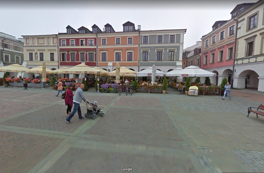 Nikt się nie ukryje. Mieszkańcy Zamościa przyłapani przez kamery Google Street View na Starym Mieście [26.05]