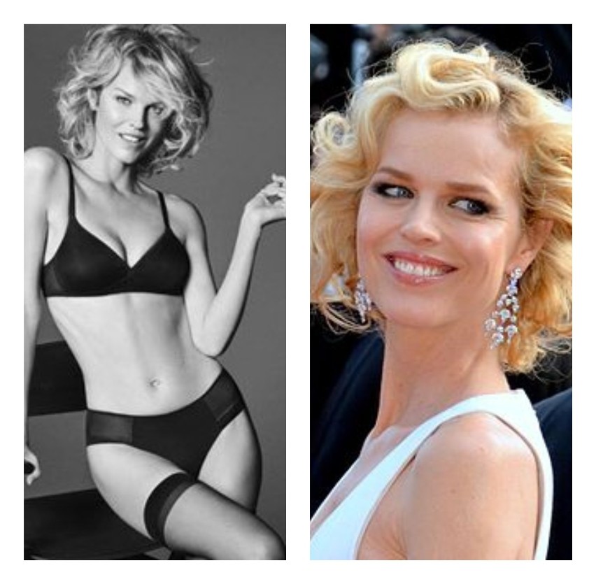 Eva Herzigowa, czeska top modelka,  nazywana była "Marilyn...