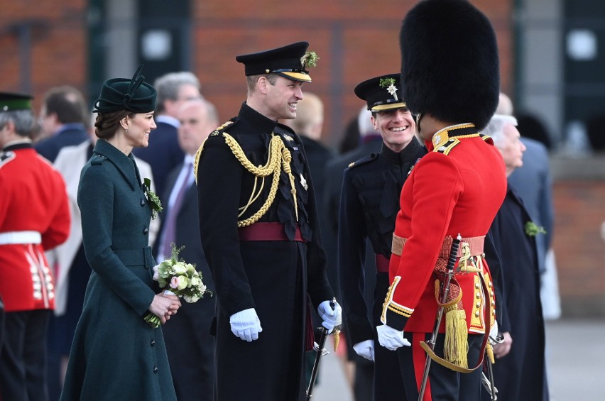 Księżna Kate w Dniu Świętego Patryka w 2022 roku.