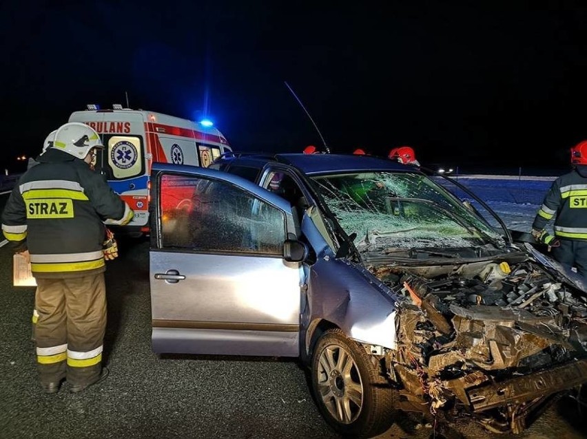 Pięć osób zostało rannych w wypadku, do którego doszło w...