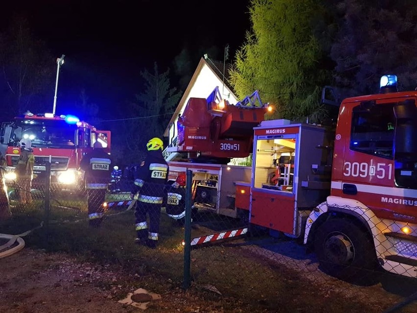 Tragiczny pożar pod Wrocławiem. Nie żyje 43-letni mężczyzna 
