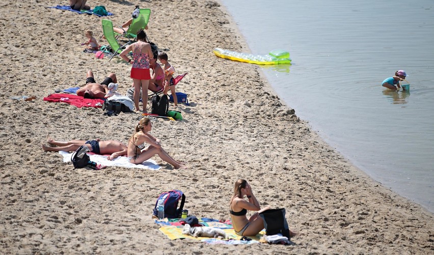 Wróciła dobra pogoda, do Kryspinowa zjechali znów plażowicze