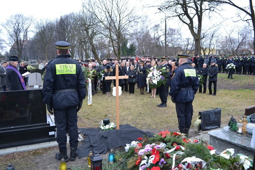 Pogrzeb Jarosława Rajdy, komendanta straży miejskiej w Zabrzu [ZDJĘCIA]