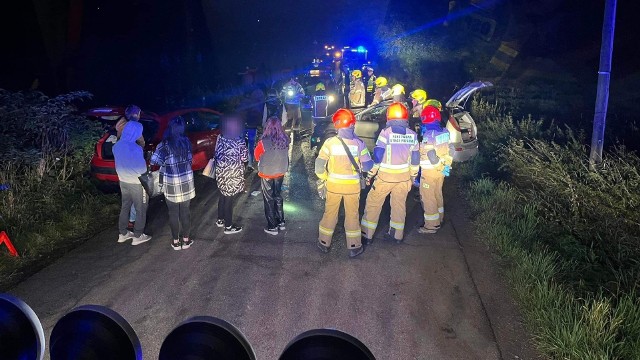 Do wypadku z udziałem dwóch samochodów osobowych doszło nocą 30 września w Niegowici koło Gdowa w powiecie wielickim. Droga była zablokowana dla ruchu przez około godzinę