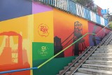 Nowy mural w Bytomiu. Nawiązuje górniczego rodowodu miasta. Powstał w podziemnym przejściu w Karbiu 