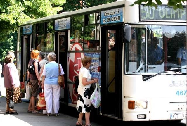 Program planowania objazdówProgram planowania objazdów - autobus linii 50 - do tekstu M.Nienartowicza