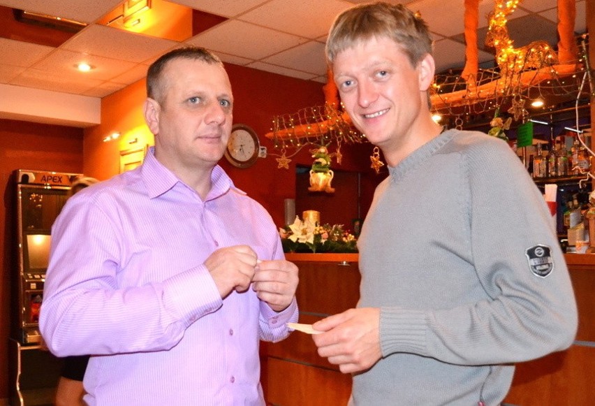 Robert Kempiński (z lewej) znów ma w  drużynie GTŻ Tomasza...