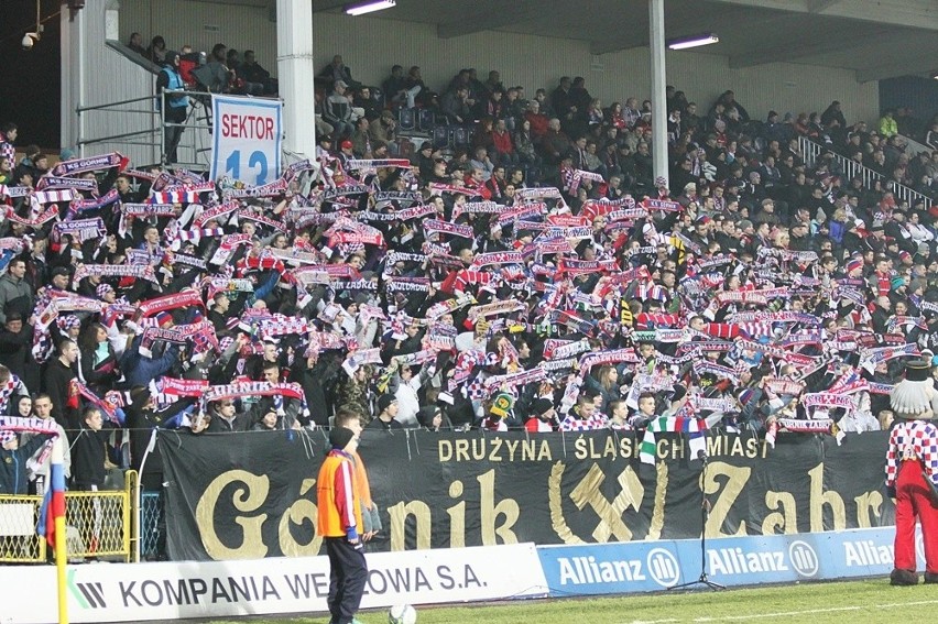 Górnik Zabrze - Legia Warszawa (ZDJĘCIA Z TRYBUN)