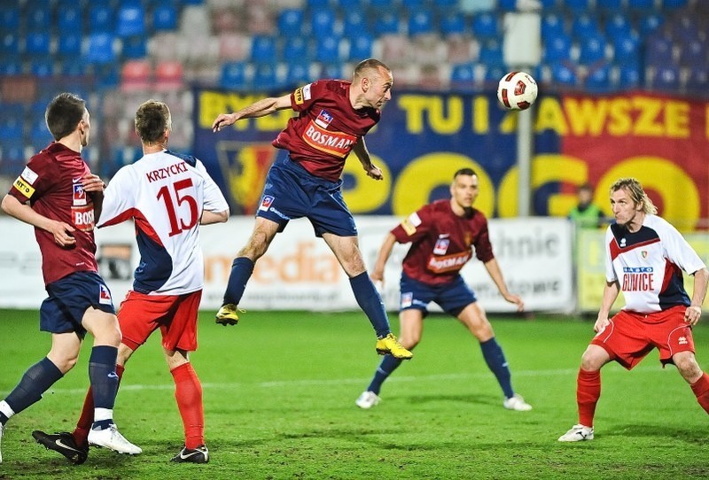 Pogoń Szczein - Piast Gliwice - 9 kiwetnia 2011