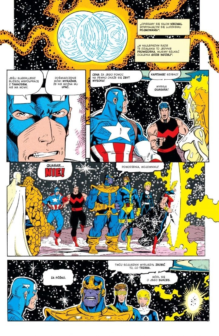 Wojna nieskończoności [RECENZJA] Tęsknicie za Thanosem i Avengersami? Sięgnijcie po komiks autorstwa Jima Starlina