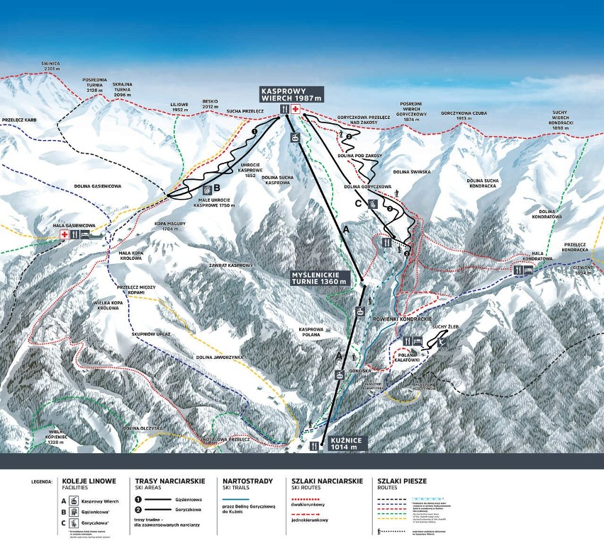 Gdzie na narty? Najpopularniejsze ośrodki narciarskie w Małopolsce [TRASY, WYCIĄGI]