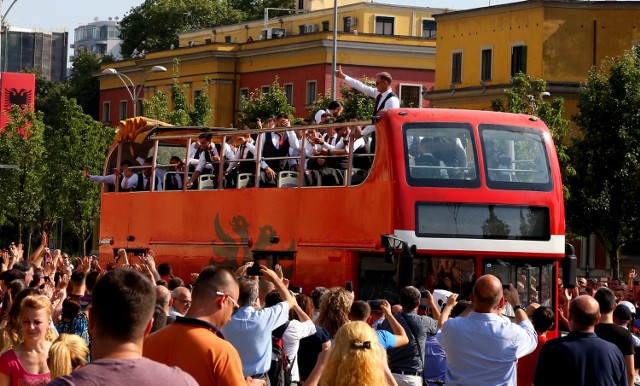 Albańczycy wrócili do domu