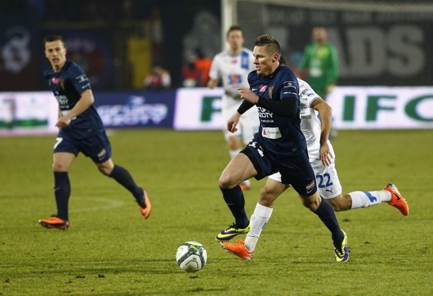 Marcin Robak w lutym 2014 r. wbił 5 bramek Lechowi Poznań
