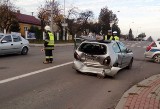 Wypadek w Nienadowej, w pow. przemyskim. Pogotowie ratunkowe zabrało do szpitala dwie osoby [ZDJĘCIA]