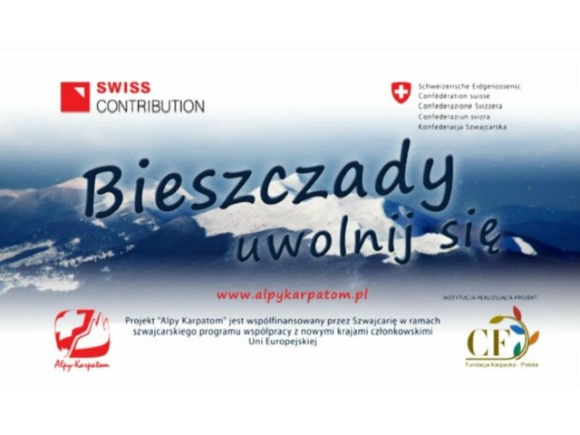 "Uwolnij się w Bieszczadach" to główne hasło kampanii promującej region.