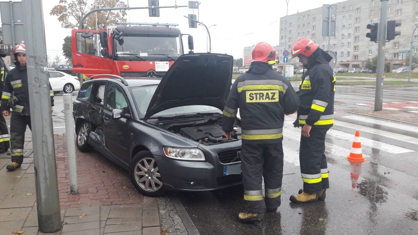 Wypadek na skrzyżowaniu Żeromskiego i Pułaskiego w...