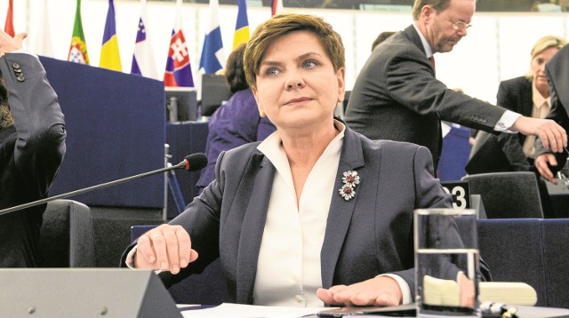 Premier Beata Szydło dwukrotnie występowała na forum Parlamentu Europejskiego. - Cieszę się, że mogę tu być - zapewniała