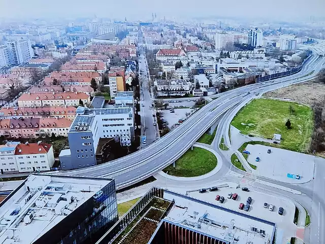 Tak ma wyglądać estakada i rondo w okolicy Centrum Usług Publicznych w Opolu.