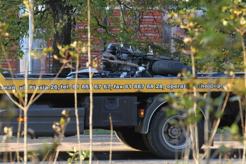 Poznań: Śmiertelny wypadek motocyklisty na ul. Lutyckiej