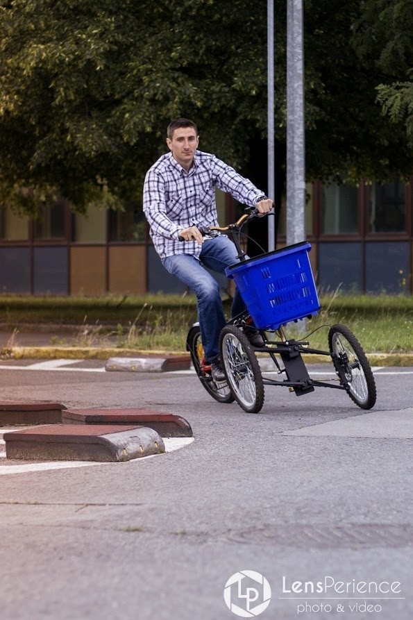 Kraków. Student Politechniki Krakowskiej stworzył oryginalny rower „trzy w jednym” [ZDJĘCIA]