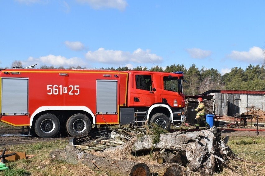 Pożar w gminie Gizałki. Strażacy zostali zadysponowani do...