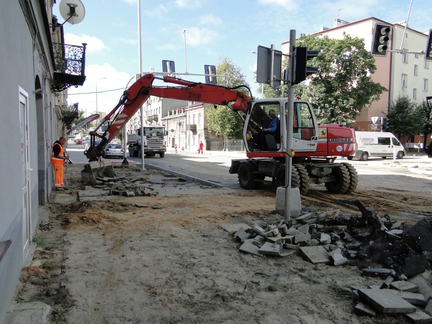 Kończą się prace na początkowym odcinku ulicy 25 Czerwca w...