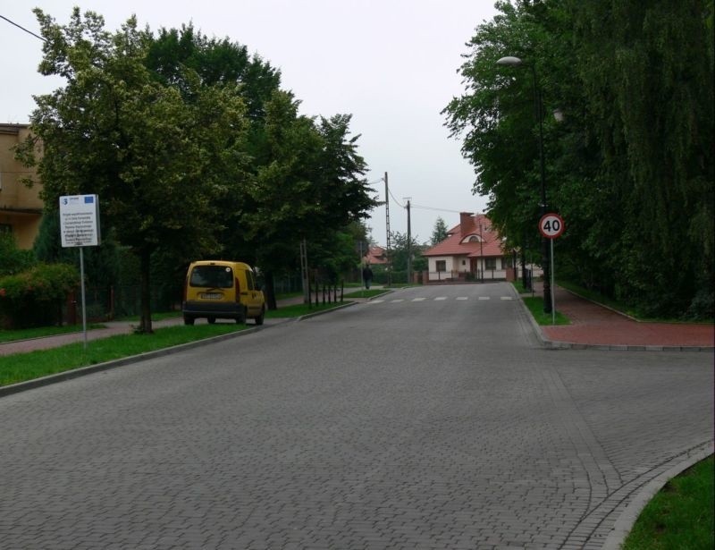 Ulica Sandomierska odnowiona dzięki środkom finansowym z...