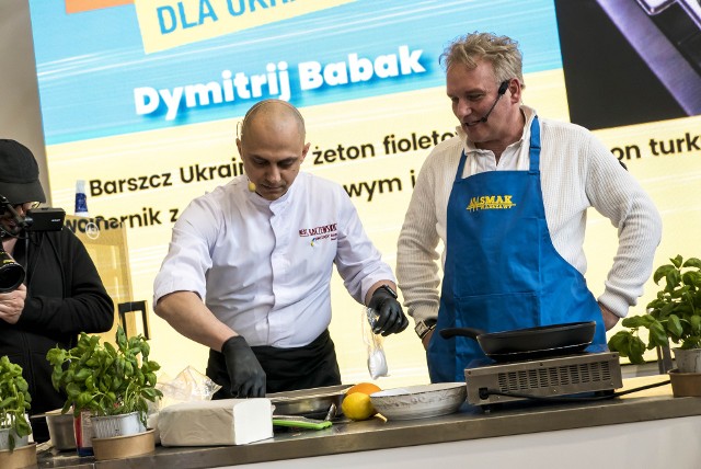 W Hali Gwardii wspólnie gotowali m.in. Dymitrij Babak z restauracji Baczewski w Warszawie oraz dziennikarz, podróżnik i prezenter pogody Jarosław Kret.