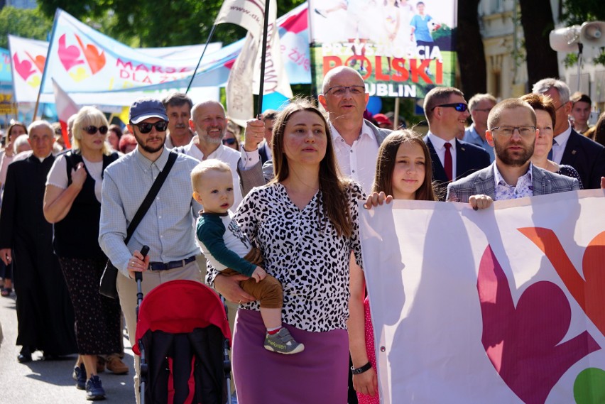 Ulicami Lublina przeszedł Marsz dla Życia i Rodziny. Zdjęcia