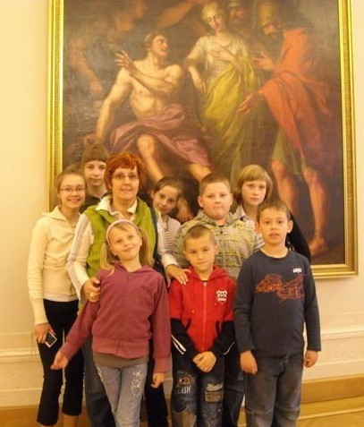 Dzieci w Pałacu Prezydenckim 