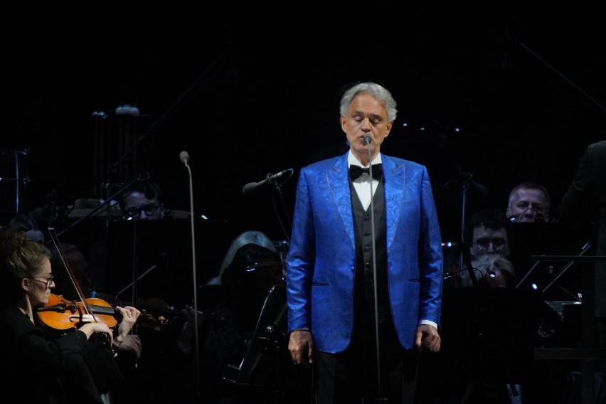 Andrea Bocelli wystąpi na Stadionie Śląskim 26 sierpnia 2023...