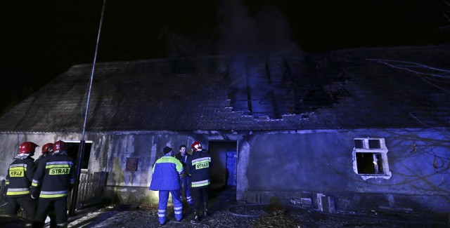 Pożar wybuchł  7 lutego, po godzinie 20.00.