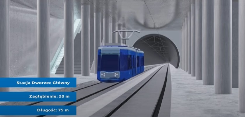 Metro czy premetro w Krakowie? Decyzja za 5-6 lat, ale tunel pod centrum na oba rozwiązania
