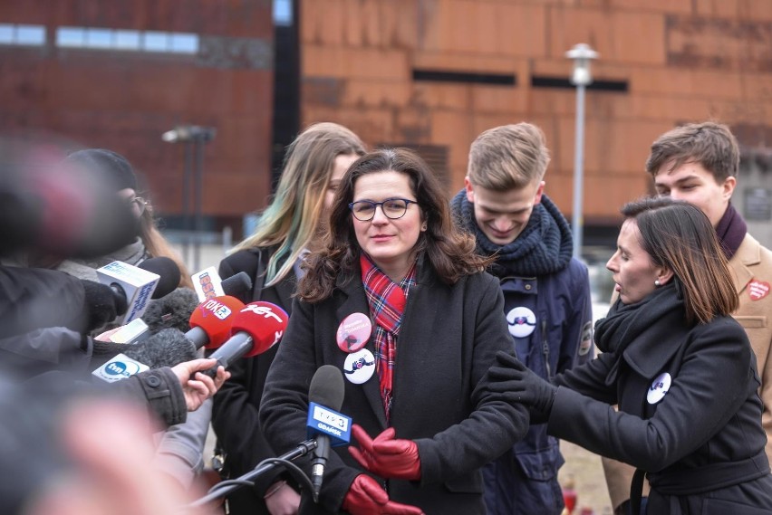 05.02.2019 Gdańsk. Na placu Solidarności odbyła się...