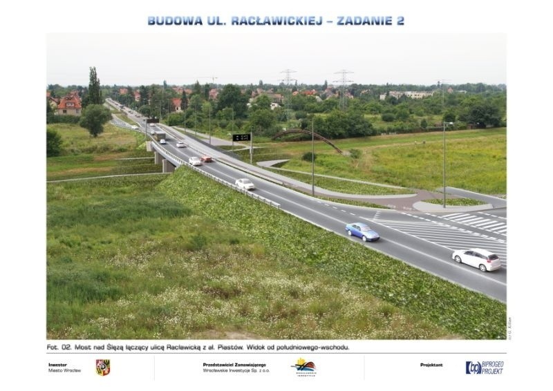Wrocław: Przedłużą ulicę Racławicką, ale na most jeszcze poczekamy (WIZUALIZACJE)
