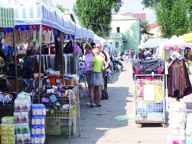 Na targowisku ułożą polbruk, zamontują nowe lampy, a także wiaty handlowe.