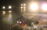 Wypadek na Strykowskiej. Motocyklista jechał ponad 100 km/h [zdjęcia]