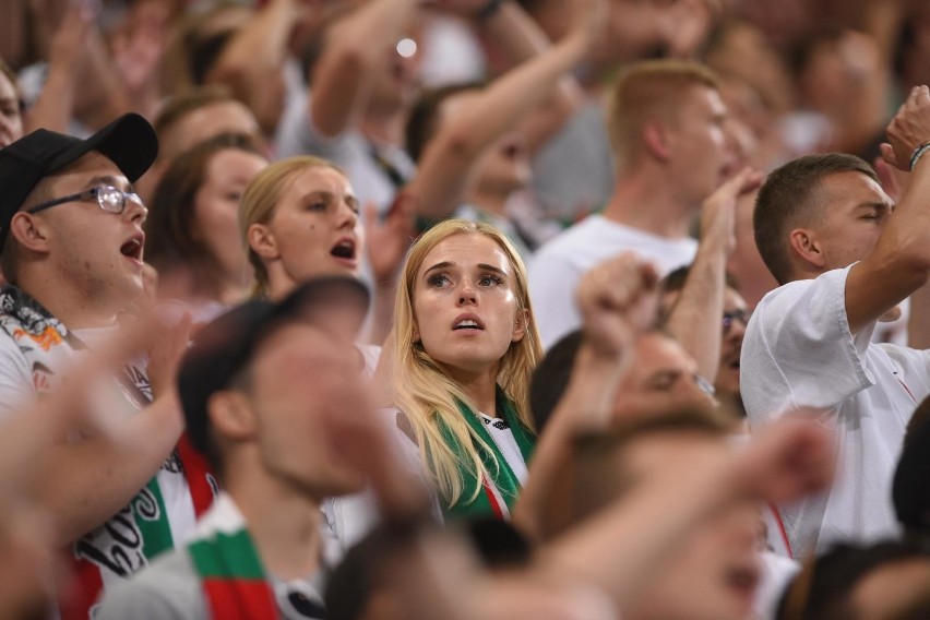 Kibice na meczu Legia - Rangers. Znajdź siebie na zdjęciach