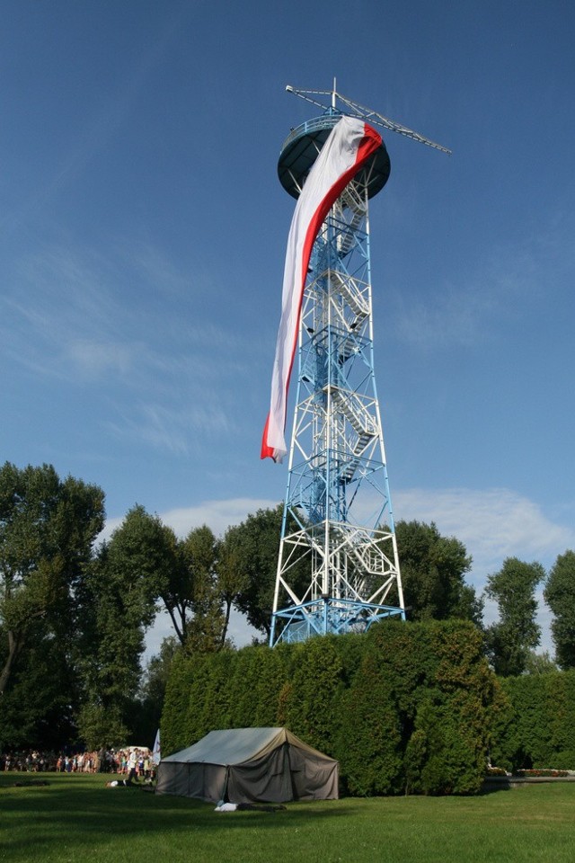 Wieża spadochronowa w Katowicach