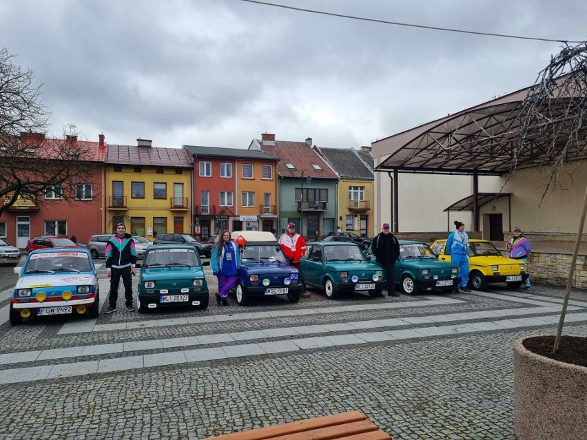Zabytkowe auta w centrum Lipska