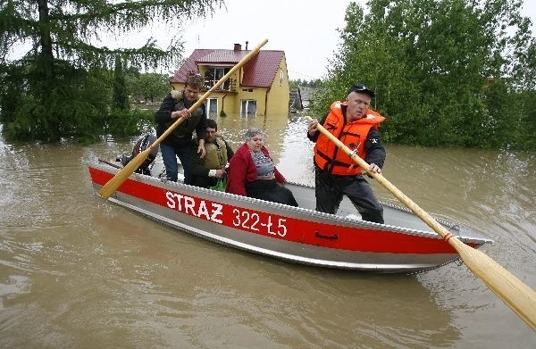 PowódL w Tarnobrzegu - 19.05.2010...