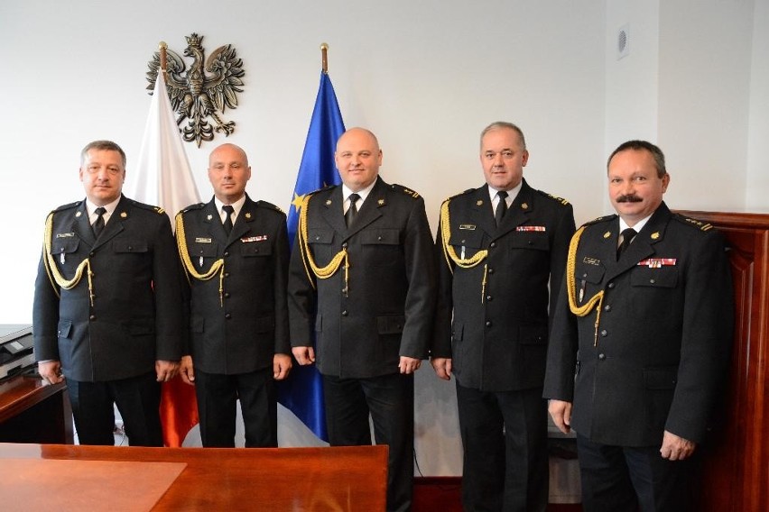 Grzegorz Rajca nowym zastępcą komendanta Straży Pożarnej w Staszowie