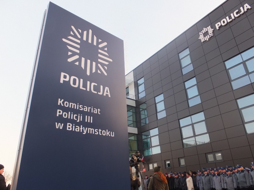 Komisariat III Policji w Białymstoku. Uroczyste otwarcie