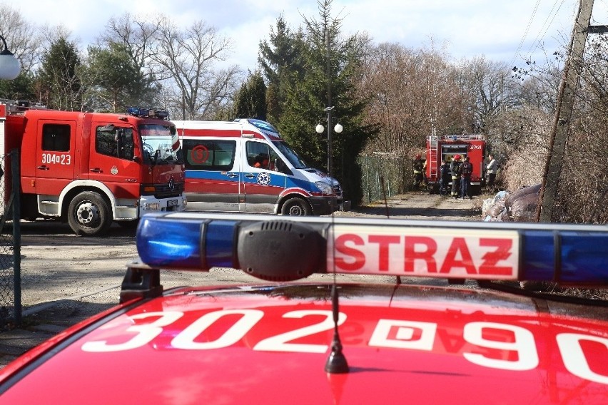 Pożar we Wrocławiu. Kłęby dymu w okolicach ul. Kochanowskiego