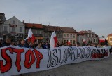 Bochnia. Protestowali przeciwko przyjęciu uchodźców