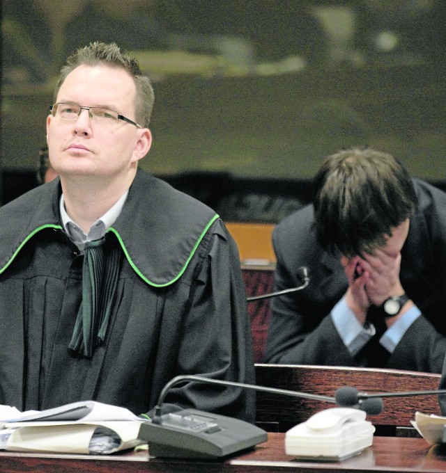 Obrońca Piotr Suk wraz z oskarżonym w procesie Bartoszem M. wnosili o nieprzedłużanie tymczasowego aresztowania.