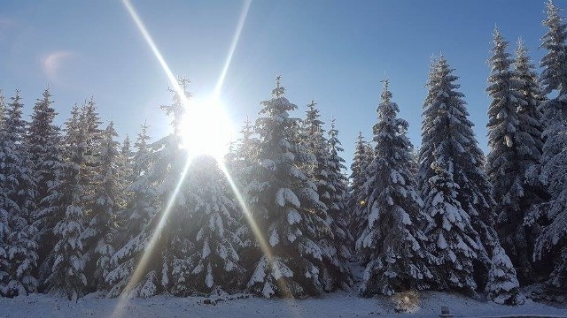 Zima w Szklarskiej Porębie - Jakuszycach