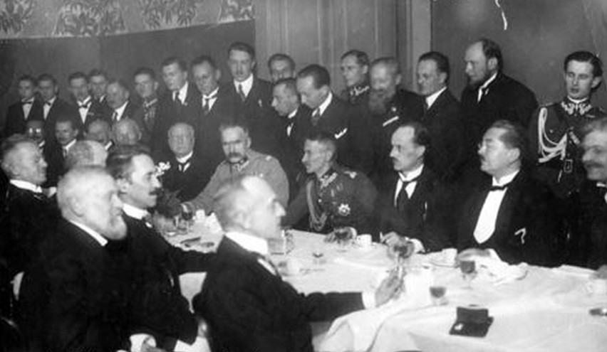 Spotkanie marszałka Józefa Piłsudskiego z generałem...